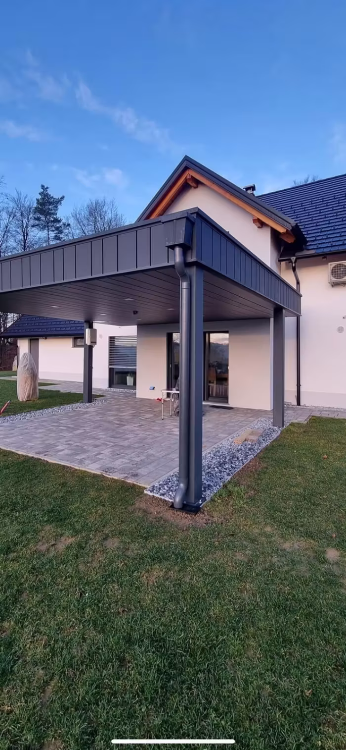 14 - Box nadstrešek za teraso – Jeklo, Maribor
